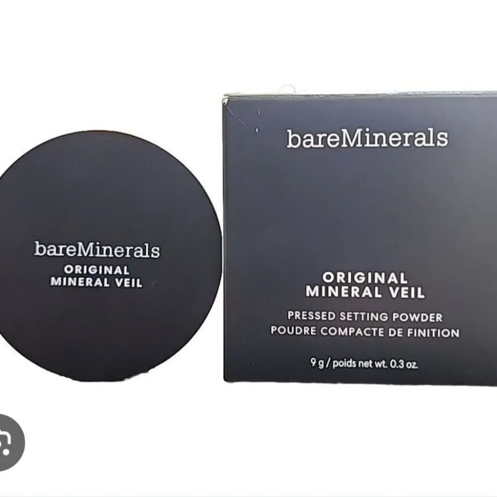 bareMinerals Original Mineral Veil Pressed Setting Powder Sheer Deep NEW
